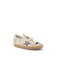 Golden Goose Beige Calf Leather Bos Taurus Sneakers