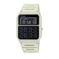Casio White Resin Digital Watch
