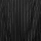 Dolce & Gabbana Black Pinstriped HighWaist Pencil Cut Skirt