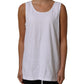 American Vintage White Cotton Round Neck Sleeveless Tank Top