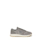 Prada Gray Recycled Polyamide Athletic Sneakers