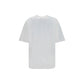 Balenciaga White Cotton T-Shirt