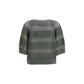 Brunello Cucinelli Bicolor Cotton Sweatshirt