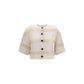Brunello Cucinelli Beige Cotton Cardigan