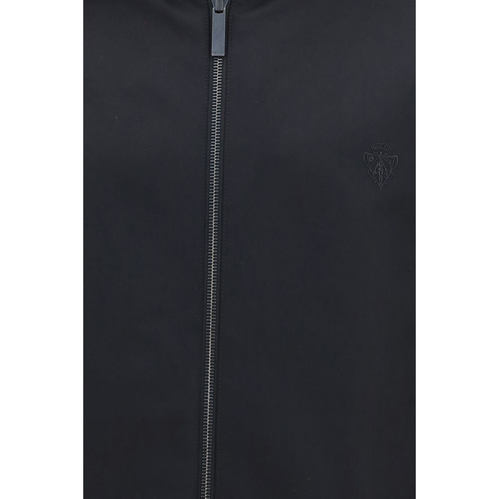 Gucci Black Polyester Bomber