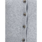 Lisa Yang Gray Cashmere Cardigan