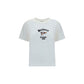 Burberry White Cotton T-Shirt