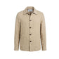 Malo Beige Linen Men Jacket