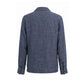 Malo Blue Linen Men's Jacket