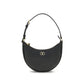 Valentino Garavani Black Calf Leather Bos Taurus Shoulder Bag