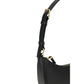 Valentino Garavani Black Calf Leather Bos Taurus Shoulder Bag