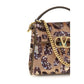 Valentino Garavani Multicolor Silk Shoulder Bag