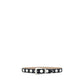 Khaite Black Calf Leather Bos Taurus Regular Belt