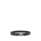Dolce & Gabbana Black Calf Leather Bos Taurus Regular Belt