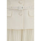Self-Portrait Beige Polyester Cocktail Dress