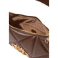 Love Moschino Brown Polyethylene Handbag