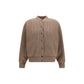 Brunello Cucinelli Beige Cashmere Bomber