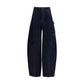 Self-Portrait Blue Cotton Cargo Pants