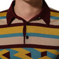 Dolce & Gabbana Multicolor Knitted Cashmere Pullover Sweater