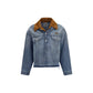Miu Miu Blue Cotton Denim Jacket