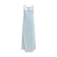 Miu Miu Blue Viscose Casual Dress
