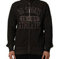 Dolce & Gabbana Brown Logo Print Full Zip Sweatshirt Sweater
