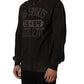 Dolce & Gabbana Brown Logo Print Full Zip Sweatshirt Sweater