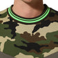Dolce & Gabbana Multicolor Camouflage Sweatshirt Men Sweater
