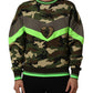 Dolce & Gabbana Multicolor Camouflage Sweatshirt Men Sweater