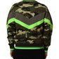Dolce & Gabbana Multicolor Camouflage Sweatshirt Men Sweater