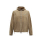 Burberry Brown Nylon Shell Jacket