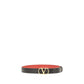 Valentino Garavani Black Calf Leather Bos Taurus Regular Belt