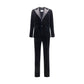 Ferragamo Black Cotton Tuxedo