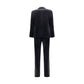 Ferragamo Black Cotton Tuxedo