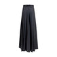 Self-Portrait Gray Polyester Long Skirt