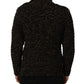 Dolce & Gabbana Brown Wool Knit Turtleneck Pullover Sweater
