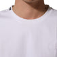 Dolce & Gabbana White Cotton Short Sleeves Crew Neck T-shirt