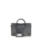 Balenciaga Gray Lamb Ovis Aries Aries Handbag