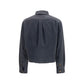 Miu Miu Gray Denim Shirt