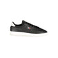 Tommy Hilfiger Black Polyurethane Men's Sneaker