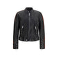 Gucci Black Buffalo Leather Bomber