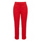 Malo Red Cotton Women Pants