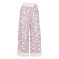 Malo Purple Silk Women Pants