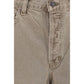Agolde Brown Cotton Casual Pants
