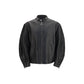 Gucci Black Calf Leather Bos Taurus Biker Jacket