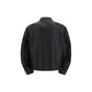 Gucci Black Calf Leather Bos Taurus Biker Jacket