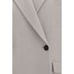 Brunello Cucinelli White Wool Oves Aries Full-Length Jacket