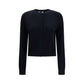 Lisa Yang Black Cashmere Sweatshirt