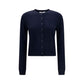 Lisa Yang Blue Cashmere Cardigan