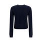 Lisa Yang Blue Cashmere Cardigan